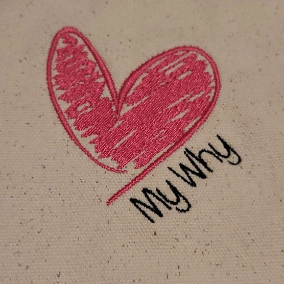 Super Cute My Why Make Up Bag by Thirty-One - Picture 3 of 5